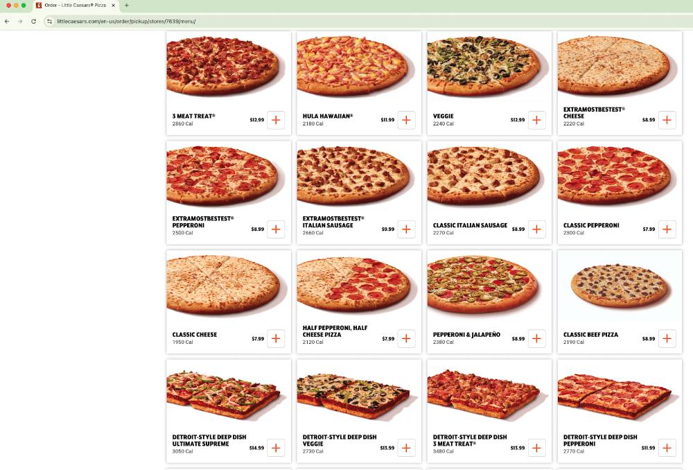 Little Caesars Menu image 3
